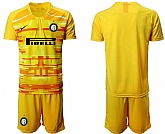 2020-21 Inter Milan Yellow Goalkeeper Soccer Jersey,baseball caps,new era cap wholesale,wholesale hats